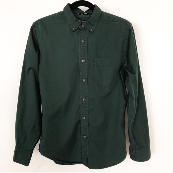 Forever 21 Other - FOREVER 21 Green Button Down Shirt XS